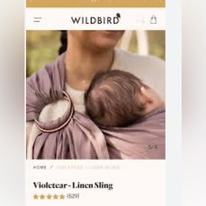 Wildbird linen sling